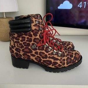 COMBAT BOOTIES** LEOPARD